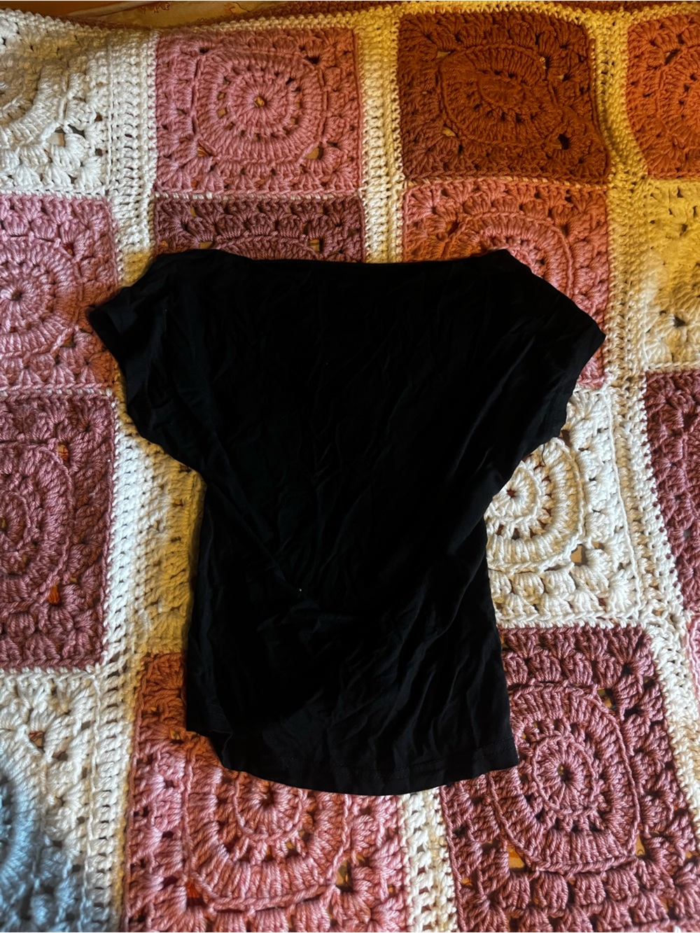 Black Backless Women's Tee